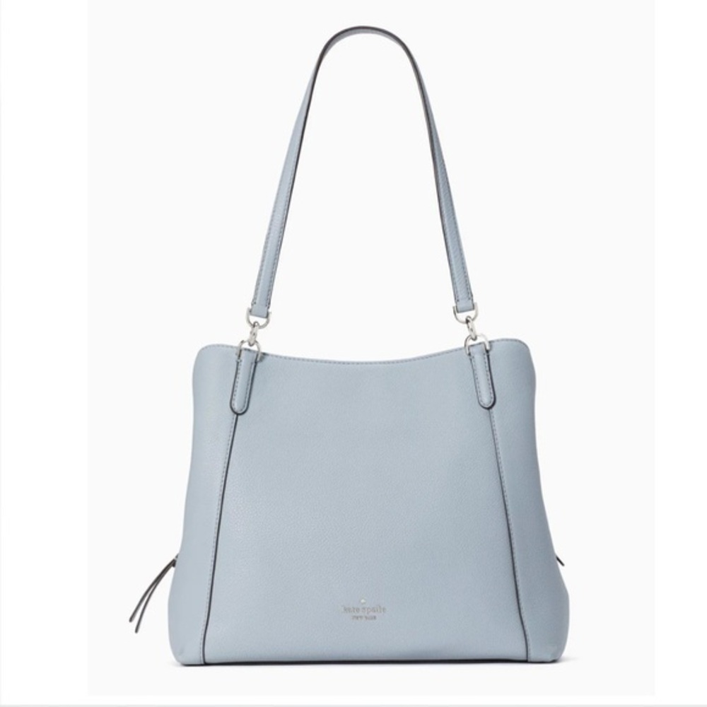 🎊 Host Pick 🎊 NWT KATE SPADE NY Jackson med. triple compartment leather blue bag